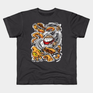 Sushi Slasher Chef Kids T-Shirt